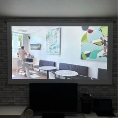 100インチスクリーン差し上げます！の画像