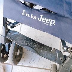 【No.304】値下げ！ Jeep ジープ B型ベビーカー バギー ネイビーの画像