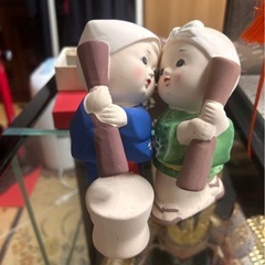 陶器の人形