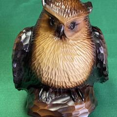フクロウ置物