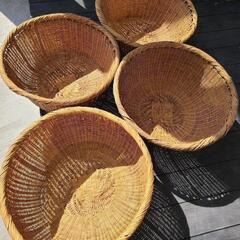 野菜籠竹ザル