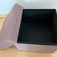 収納付きスツール 1人掛け
の画像