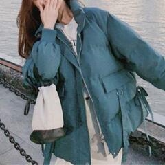 ダウンジャケット yuue"（wear） ビッグシルエット　サイズL ユーイの画像