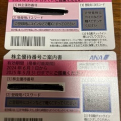 ANA 株主優待券