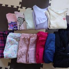 女の子 長袖トップス・ボトムスまとめ売り