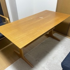 無印良品　　テーブル　130cmの画像