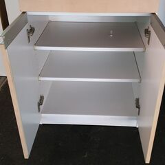 【ドリーム池田店】食器棚　縦長　使用感少々有　IKZ-501の画像