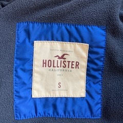 【HOLLISTER ホリスター】【メンズ ダウンベスト】🦺古着　Sサイズの画像