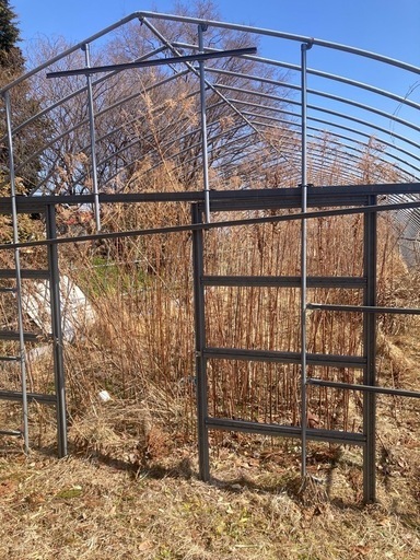 【値下げしました】ビニールハウス【購入者解体希望】