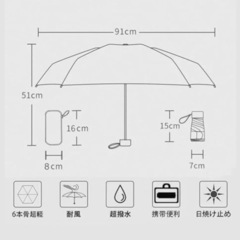 折りたたみ傘の画像