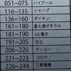 エアコン用マルチリモコン2個の画像