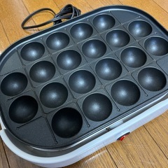 【お取り引き中】たこ焼き&ミニホットプレートの画像