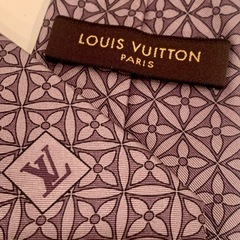 LOUIS VUITTON ネクタイ イタリア製 シルク ルイ ヴィトン モノグラム の画像