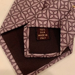 LOUIS VUITTON ネクタイ イタリア製 シルク ルイ ヴィトン モノグラム の画像