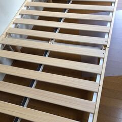 引越処分05  すのこベッド シングル タンスのゲンの画像
