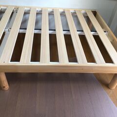 引越処分05  すのこベッド シングル タンスのゲンの画像
