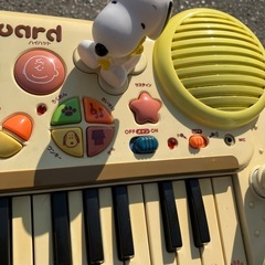 Fun FunキーボードDX スヌーピーといっしょ キーボード ピアノ おもちゃ　の画像
