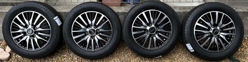 【決まりました】ほぼ新品！軽自動車用夏タイヤホイールセット155/65R13