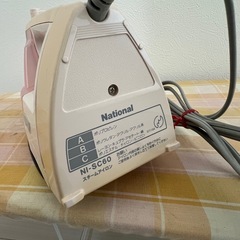 【3/20迄】National NI-SC60 スチームアイロン & 折りたたみ式アイロン台セットの画像
