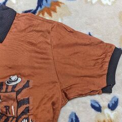 【未使用品】ポロシャツ(半袖)②　男性用　茶色　Mサイズの画像