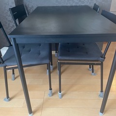 ダイニングテーブル5点セット