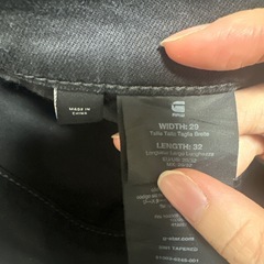 G-STAR RAW 黒デニム　ジーンズの画像