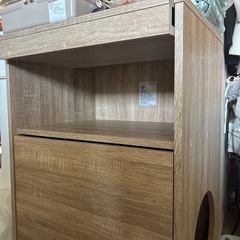 【3/4まで】猫家具　トイレ収納の画像