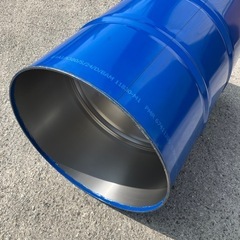 上下天板カット済みドラム缶 筒状 200L 泉大津市 堺市の画像
