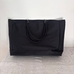 Disney Marie かわいいトートバッグ ビッグ　ブラックの画像