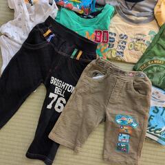 100-110 男の子 14枚セット まとめ売り 夏服の画像