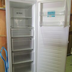 △Haier ハイアール ノンフロン電気冷凍庫 JF-NUF280A ホワイト 280L 2021年製 動作品 冷凍庫/管理6043の画像