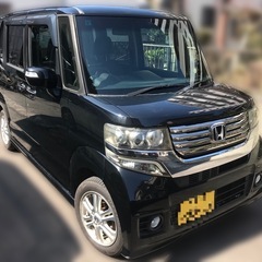 N-BOX カ　ス　タ　ム　GL‼️車検長い　パワスラ　ナビ　テ...