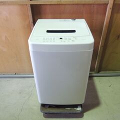 △アイリスオーヤマ 全自動洗濯機 IAW-T451 動作品 ホワイト 4.5kg 2021年製 洗濯機/管理6049