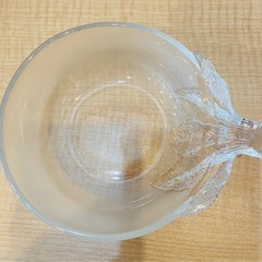 茄子をデザインしたガラス小鉢サラダ鉢取り皿デザート皿