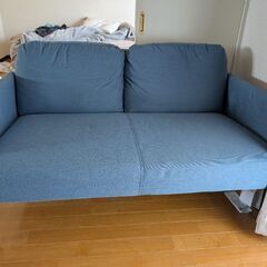 イケア　ソファー　2人用　無料　美品