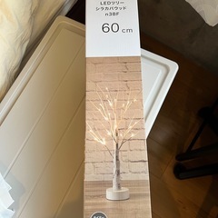 LEDツリーシラカバウッド60cm