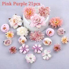 ✾新品✾ラプンツェル風 ヘアーアクセサリー21点セットの画像