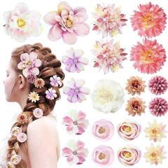 ✾新品✾ラプンツェル風 ヘアーアクセサリー21点セット