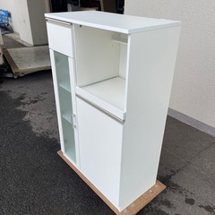 収納 キャビネット　白　ホワイトの画像