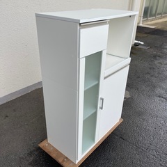 収納 キャビネット　白　ホワイトの画像