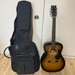 【セットお譲り】アコギ＋リュックケース＋ピック2つ