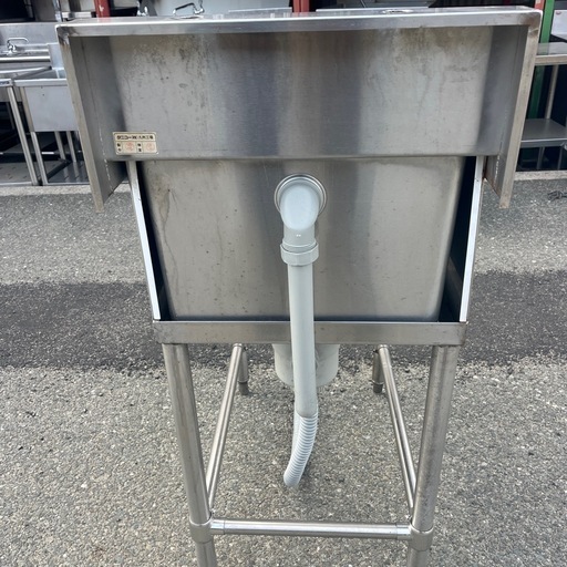 ☆中古品  タニコー1槽シンク  450×600×1040  厨房用品  ☆