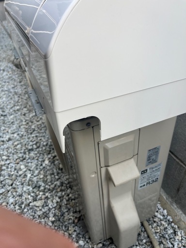 シャープ6畳用エアコン2021年製取付込