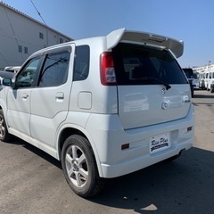 総額34.8万円 スズキ Kei スポーツ 車検2年 5MT フルタイム4WD ターボ 電格ミラー ナビ ETCの画像