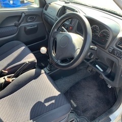 総額34.8万円 スズキ Kei スポーツ 車検2年 5MT フルタイム4WD ターボ 電格ミラー ナビ ETCの画像