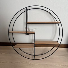 【新品未使用】　アイアン　ウォールシェルフ