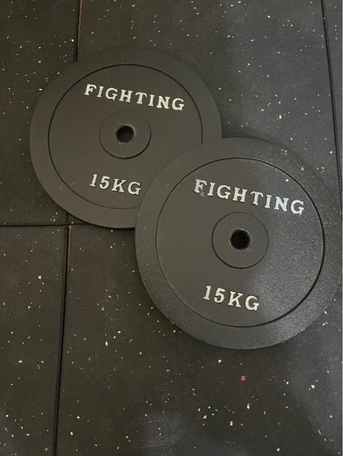 筋トレウェイト15kg2個