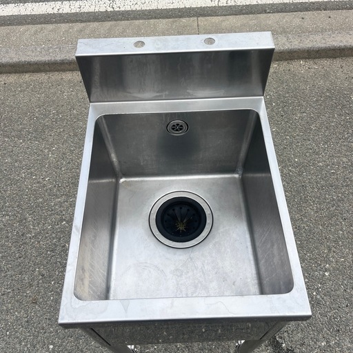 ☆中古品 タニコー1槽シンク 450×600×1045 厨房用品 ☆