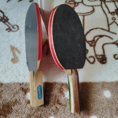 卓球のラケット(2個セット)の画像