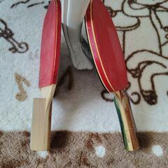 卓球のラケット(2個セット)の画像